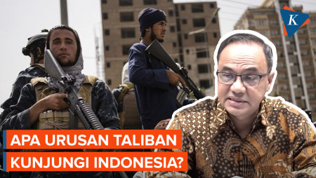 Kemenlu Ungkap Urusan Taliban Berkunjung ke Indonesia