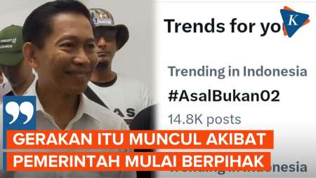 Muncul Gerakan Salam 4 Jari dan Tagar #AsalBukan02, Timnas Amin: Akibat Pemerintah Berpihak