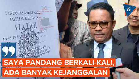 Roy Suryo Cs Soroti Kejanggalan Foto Ijazah SMA Dan UGM Jokowi