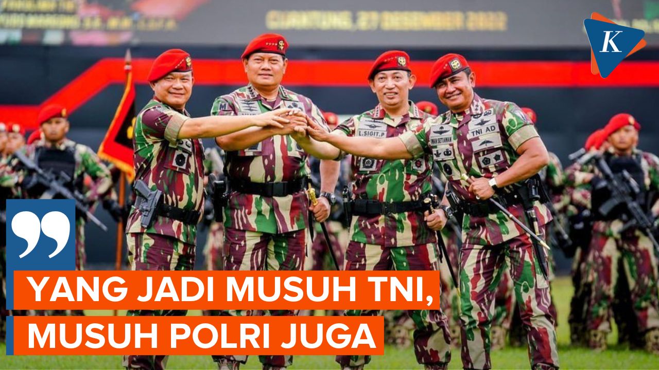 Kapolri Listyo: Jangan Ragukan Soliditas TNI-Polri