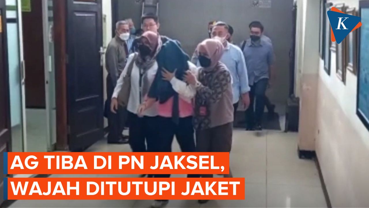 Detik-detik AG Tiba di PN Jaksel, Jalani Sidang Diversi Musyawarah dengan Keluarga David Ozora
