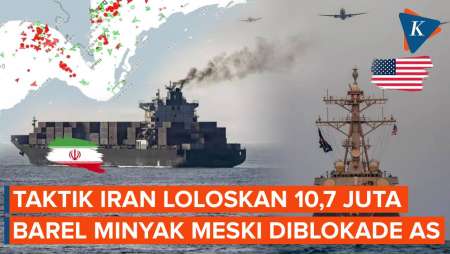 10,7 Juta Barel Minyak Lolos Dari Blokade AS, Begini Taktik Iran!