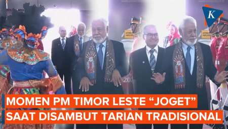 Momen PM Timor Leste Xanana 