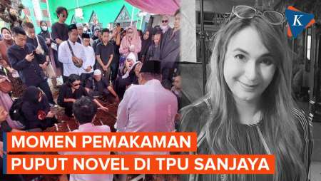 Momen Pemakaman Artis dan Penyanyi Puput Novel, Meninggal karena Kanker