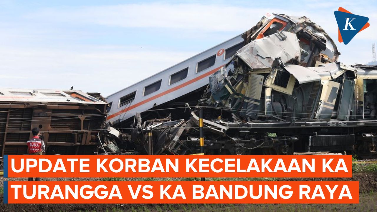 Video Update Korban Tabrakan Ka Turangga Vs Ka Bandung Raya Masih Ada Penumpang Terjebak 0254