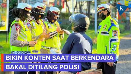Operasi Patuh Jaya, Polisi Sasar Pengendara Yang Bikin Konten Hingga Tutupi Pelat Nomor