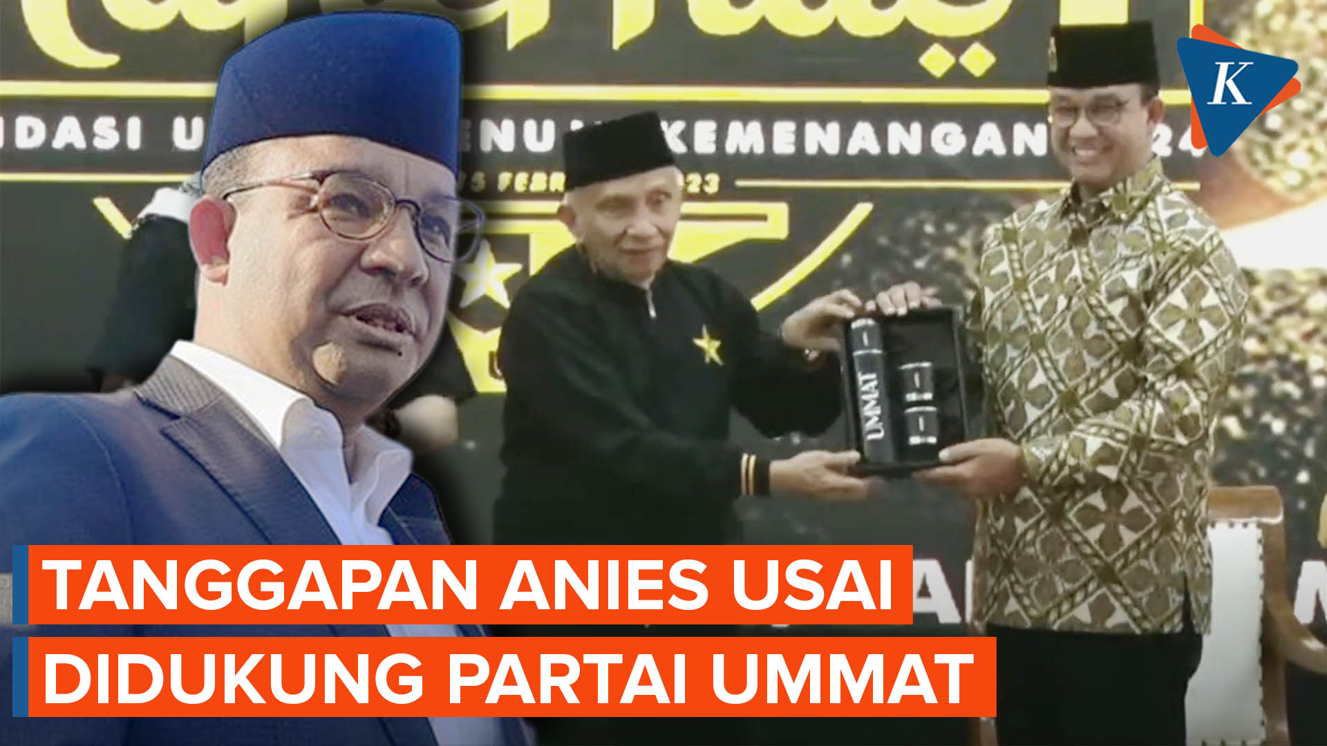 Didukung Partai Ummat Jadi Capres 2024, Begini Tanggapan Anies Baswedan