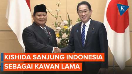 Di Hadapan Prabowo, PM Kishida Sanjung Indonesia sebagai Kawan Lama