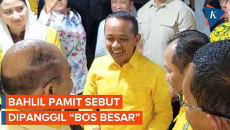 Dipanggil “Bos Besar”, Kelakar Bahlil Saat Pamit dari DPP Golkar