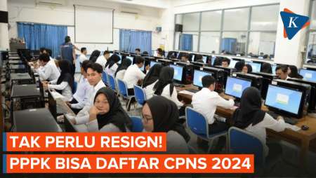 PPPK Bisa Daftar Seleksi CPNS 2024, Tanpa Resign