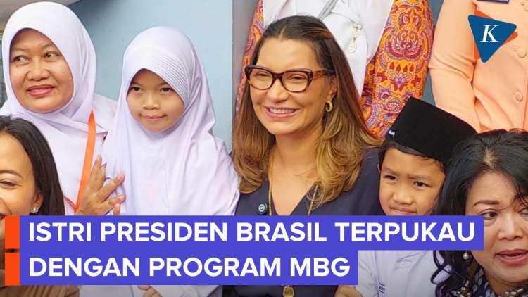 Program 2 Istri BGN Klaim Istri Presiden Brasil Terkesima Program MBG