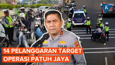 14 Pelanggaran yang Diincar Operasi Patuh Jaya, Dendanya Sampai Rp 1 Juta