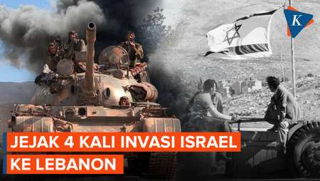 Jejak Invasi Israel ke Lebanon, Apa Bedanya dengan Serbuan Darat Kali Ini?