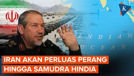 Iran Ancam Perluas Perang Sampai Samudera Hindia Jika Diserang AS Lagi
