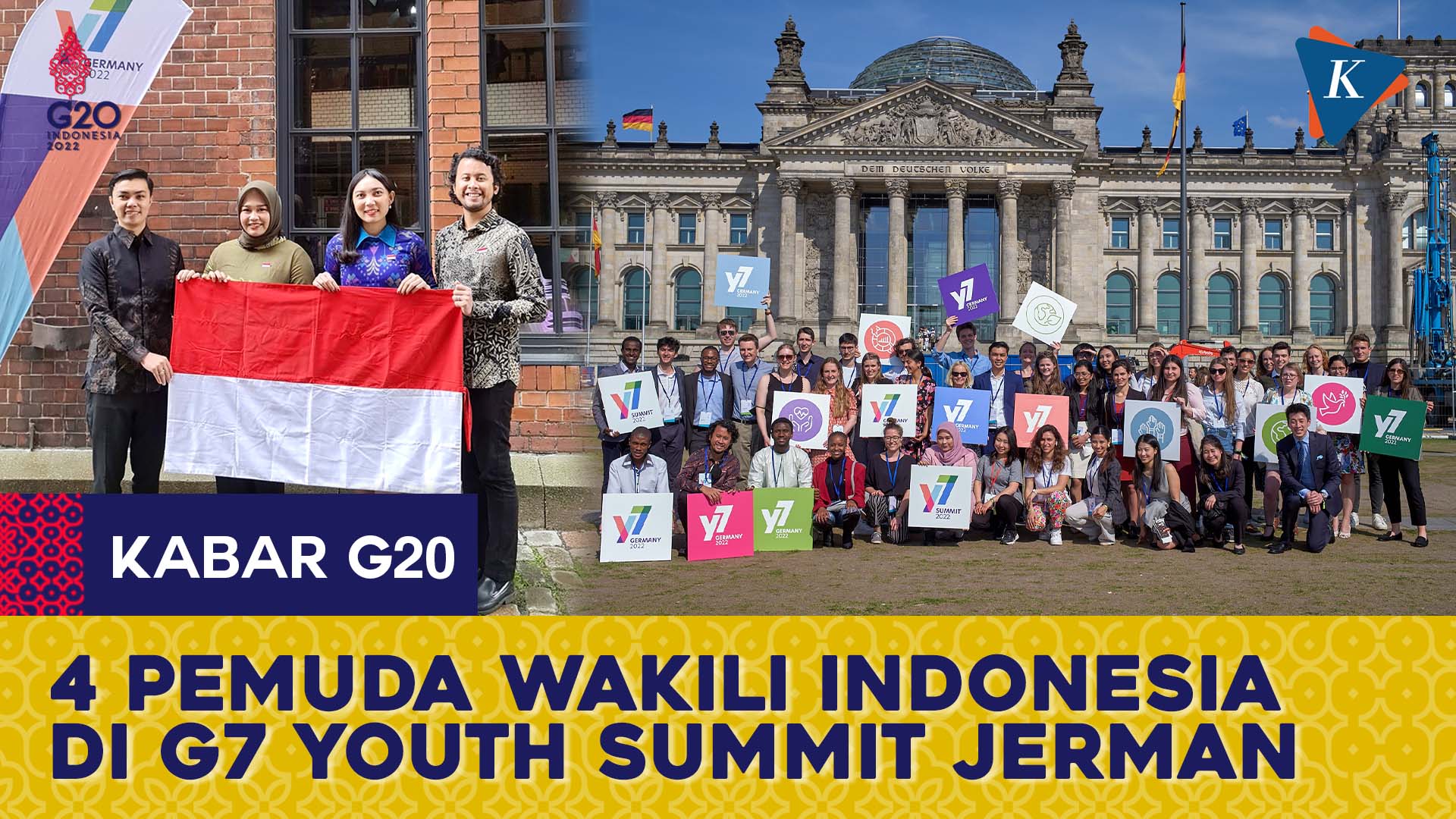 Empat Pemuda Wakili Indonesia dalam G7 Youth Summit di Berlin Jerman