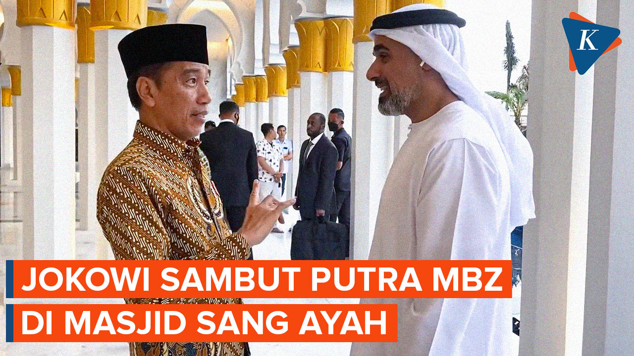 [FULL] Momen Jokowi Sambut Putra MBZ Sebelum Resepsi Kaesang-Erina