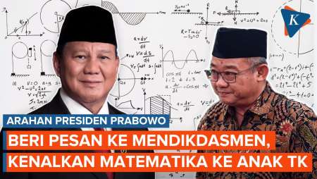 Prabowo Berencana Kenalkan Matematika Mulai dari TK