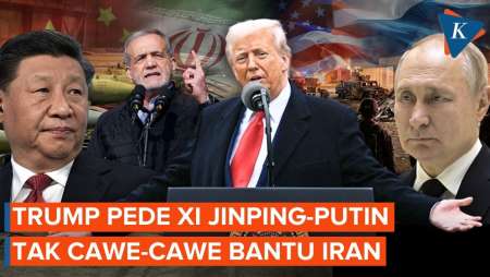 Trump Yakin Rusia-China Tak Bantu Iran, Percaya Putin Dan Xi Jinping