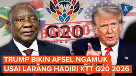 Tegang! Afrika Selatan Ngamuk Usai Dilarang Trump Hadiri KTT G20 2026