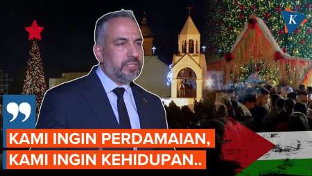 Momen Warga Palestina Sambut Natal Di Betlehem Usai 3 Tahun Diterpa Perang