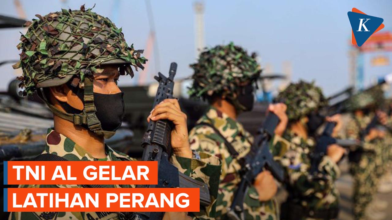 TNI Latihan Perang di Pantai Tanjungpinang, Gunakan Mortir dan Pasang Ranjau Darat