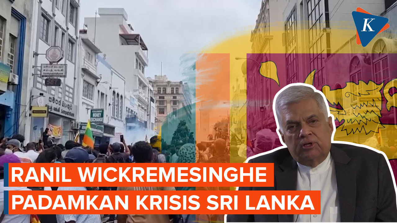 Keadaan Darurat Ditetapkan, Presiden Sementara Sri Lanka Coba Padamkan Krisis