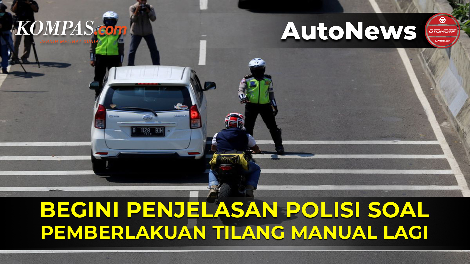 Alasan Polisi Kembali Berlakukan Tilang Manual