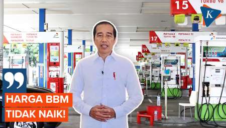 Jokowi Pastikan Harga BBM Tidak Naik