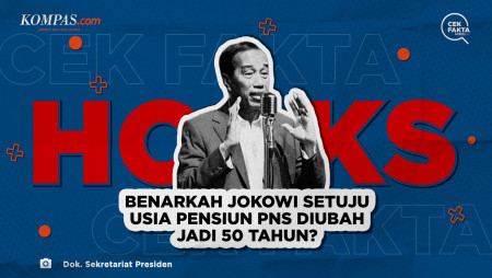 Benarkah Jokowi Setuju Usia Pensiun PNS Diubah Jadi 50 Tahun?