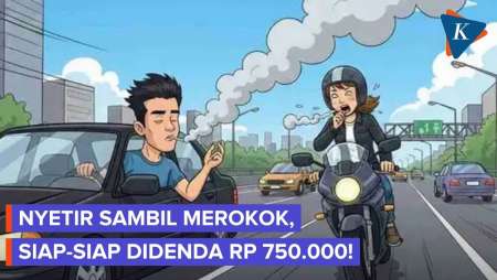 Denda Rp 750.000 Bagi Pengendara Merokok: Aturan Tegas Atau Cuma Gertakan?
