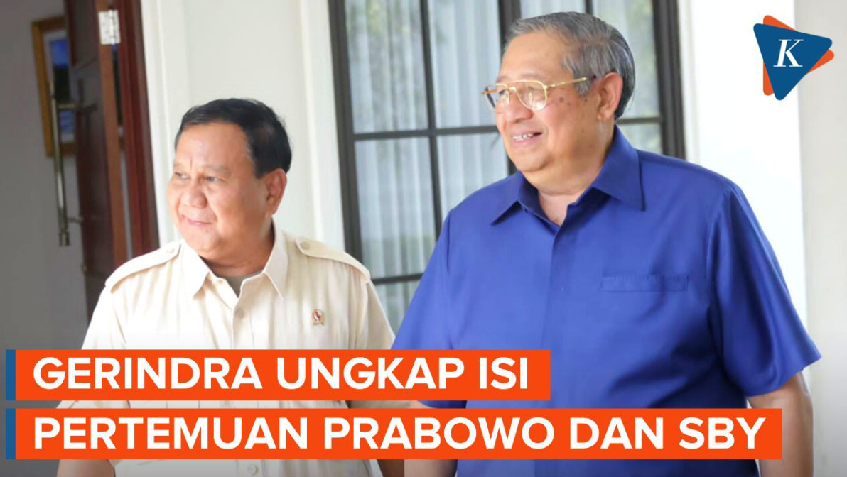 Gerindra Sebut Prabowo dan SBY Bahas soal Politik Saat Bertemu di Pacitan