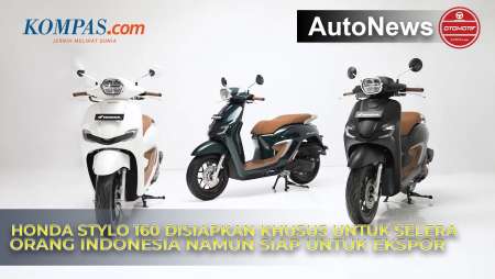 Honda Stylo 160 Disiapkan Khusus buat Indonesia, Siap untuk Ekspor