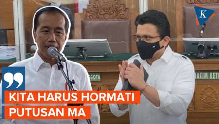 Respons Jokowi soal Ferdy Sambo Batal Dihukum Mati