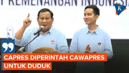 [FULL] Pidato Prabowo Subianto Jelang Pendaftaran Capres-Cawapres ke KPU