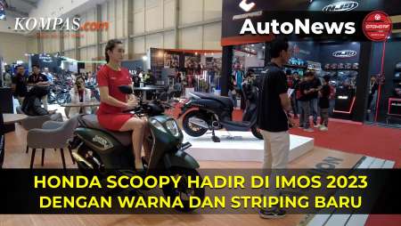 Honda Scoopy Bersolek di IMOS 2023, Harga mulai Rp 21 Jutaan