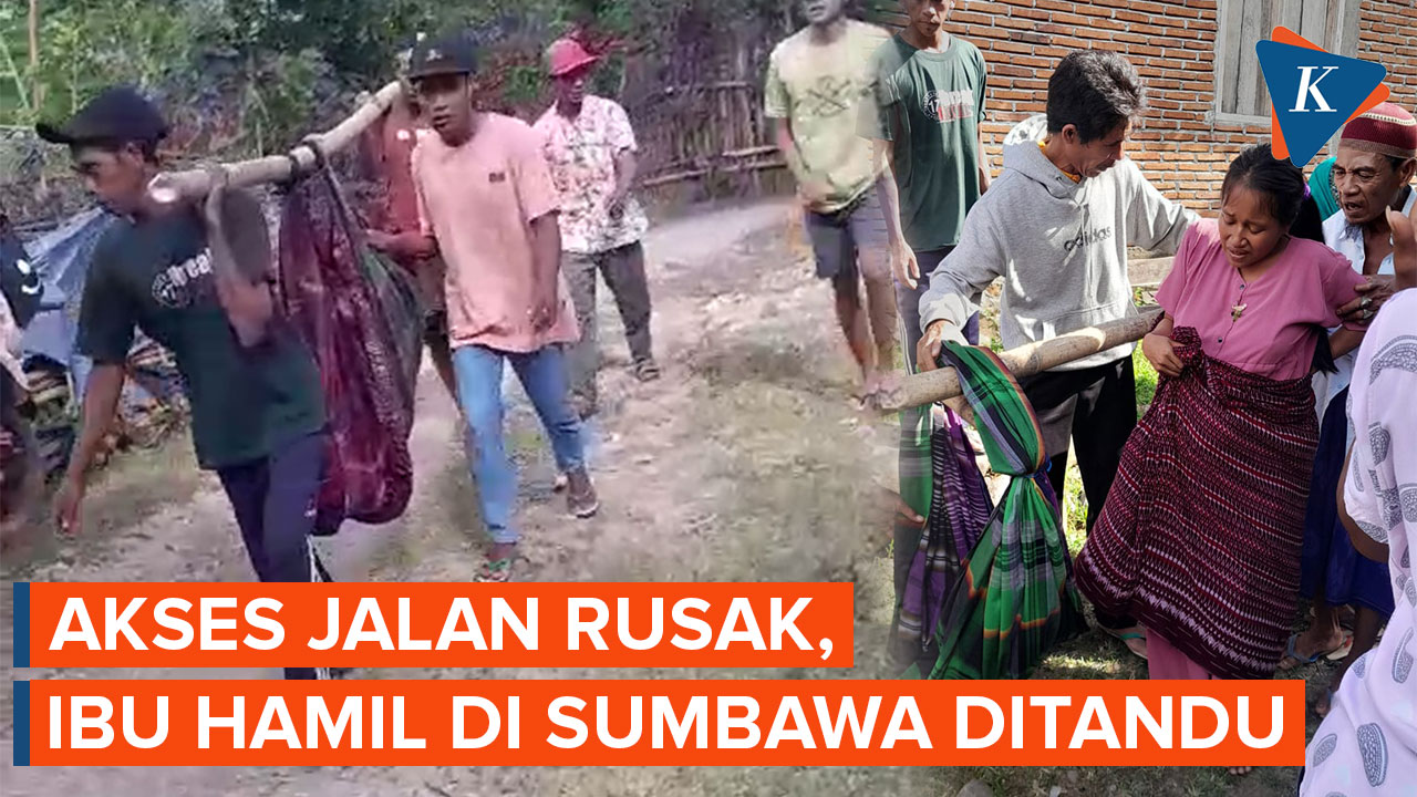 Kisah Pilu Ibu Hamil di Sumbawa, Harus Ditandu untuk Bisa ke Puskesmas