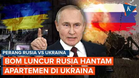 Rusia Hantam Gedung Apartemen di Ukraina dengan Bom Luncur