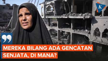 Nestapa Warga Gaza Lihat Tempat Mengungsi Mereka Hancur Dibom Israel