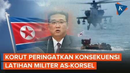 Kecam Latihan Militer Bersama AS-Korsel, Korut Peringatkan Potensi Perang Nuklir