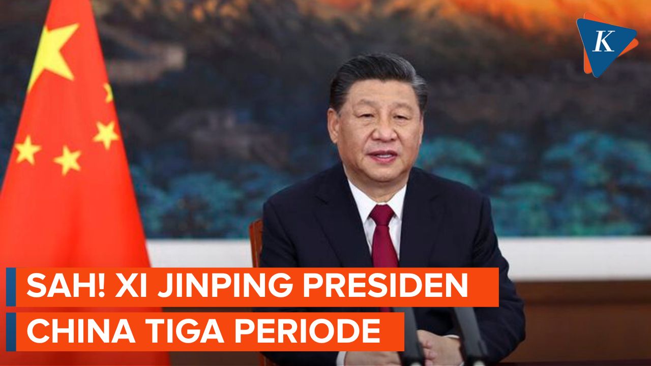 Xi Jinping Cetak Sejarah Jadi Presiden China Tiga Periode