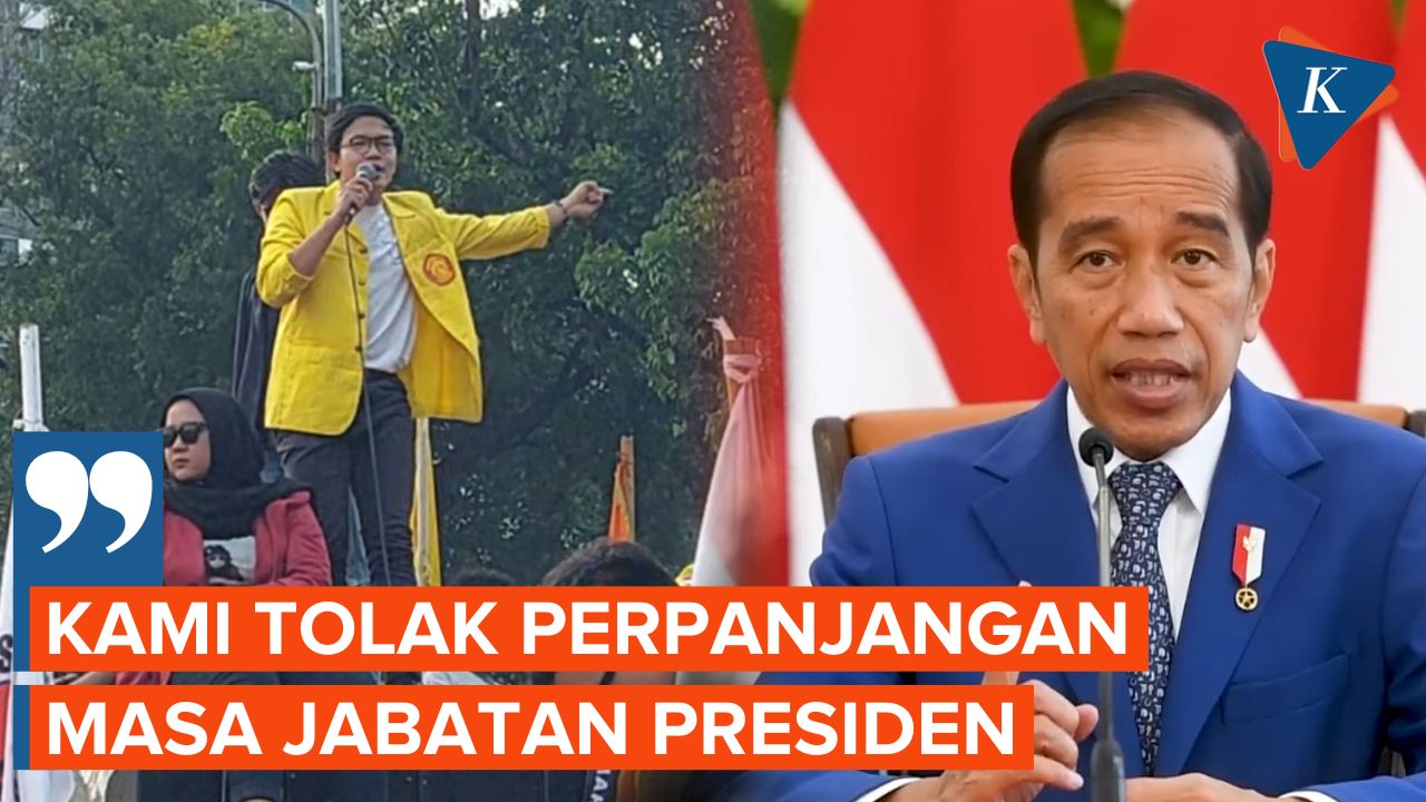 Tak Hanya Isu BBM, Mahasiswa Juga Tolak Perpanjangan Masa Jabatan Jokowi