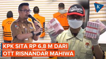 KPK Sita Rp 6,8 Miliar dari OTT PJ Wali Kota Pekanbaru Risnandar Mahiwa