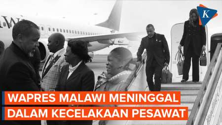 Pesawat Ditemukan Hancur Total, Wapres Malawi Dipastikan Meninggal Dunia