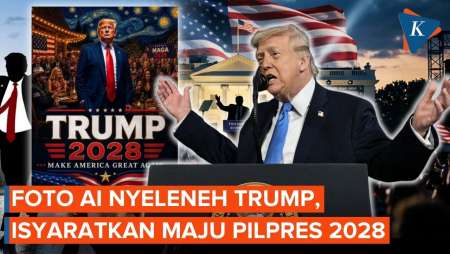 Trump "Ngebet" Jadi Presiden AS 3 Periode, Mau Maju Pilpres 2028!