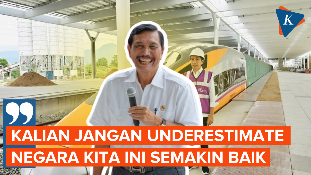 Luhut Yakin Indonesia Mampu Bayar Utang Proyek Kereta Cepat ke China