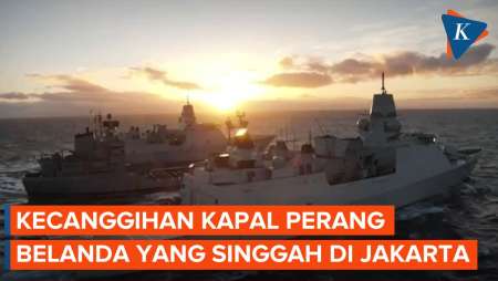 Spesifikasi HNLMS Tromp, Kapal Perang Belanda yang Bersandar di Jakarta