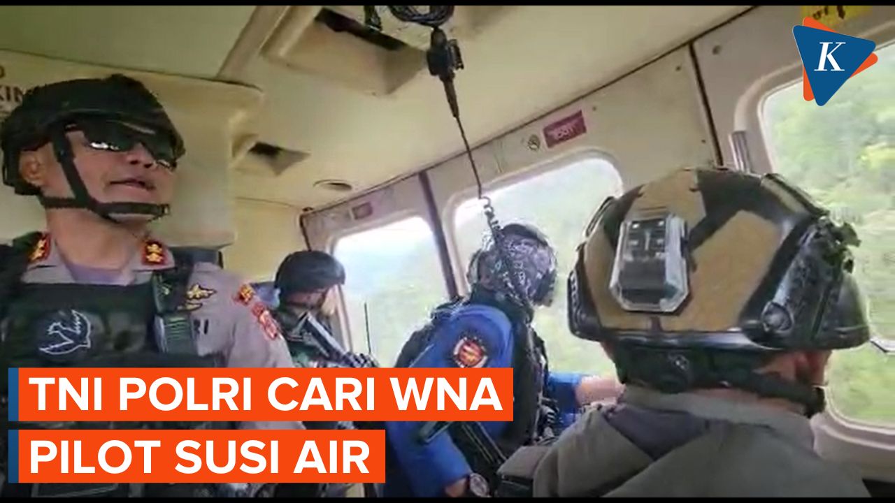 TNI-Polri Terus Mencari Pilot Susi Air Warga Negara Selandia Baru