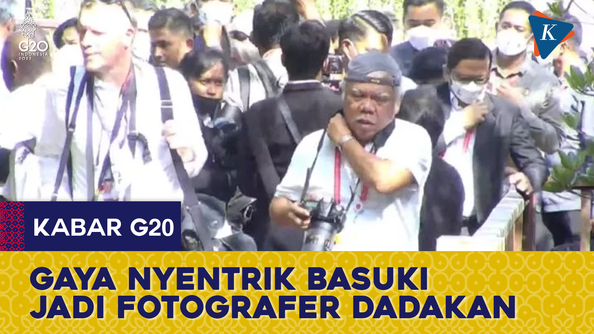 Gaya Menteri PUPR Jadi Fotografer Dadakan di G20 Tahura Mangrove Bali Menarik Perhatian