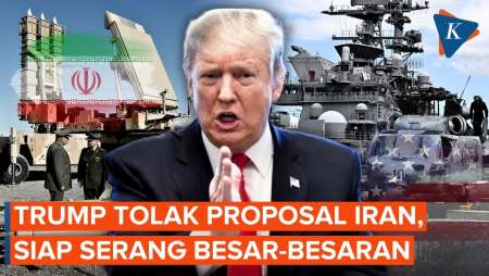 Trump Tolak Proposal Iran, AS Siapkan Serangan Besar-besaran!