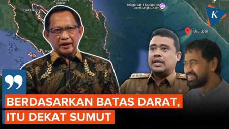 Kisruh 4 Pulau Aceh Masuk Wilayah Pimpinan Bobby Nasution, Ini Penjelasan Mendagri